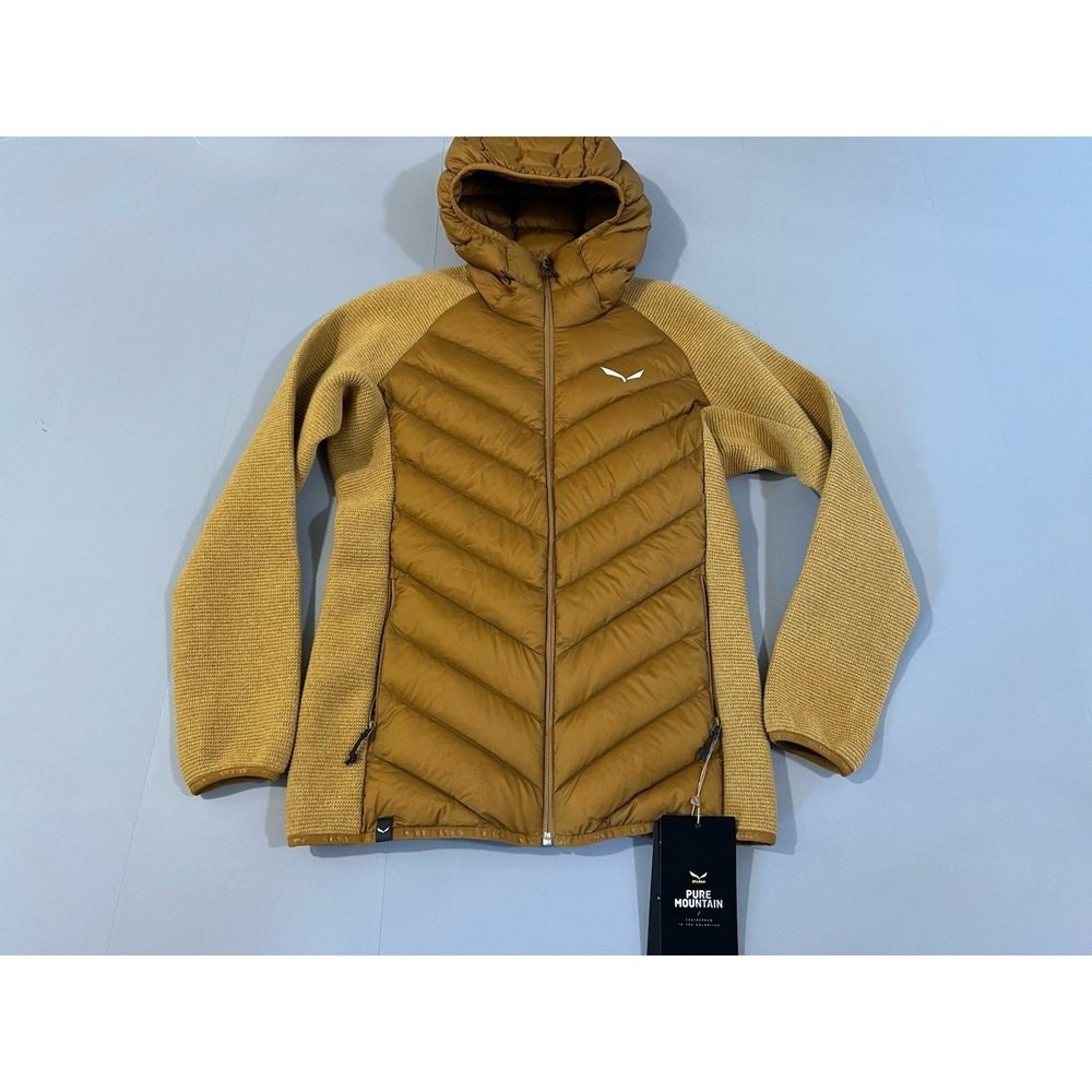 SALEWA Women's Fanes‎ Sarner Down Hybrid Jacket Golden Brown M